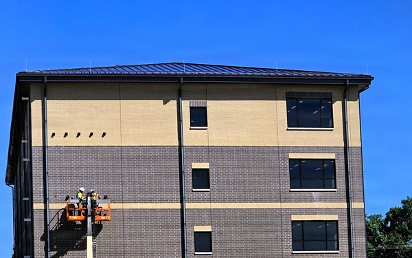 Fort McCoy Officers Quarters Project nearly 80 percent complete, remains ahead of schedule