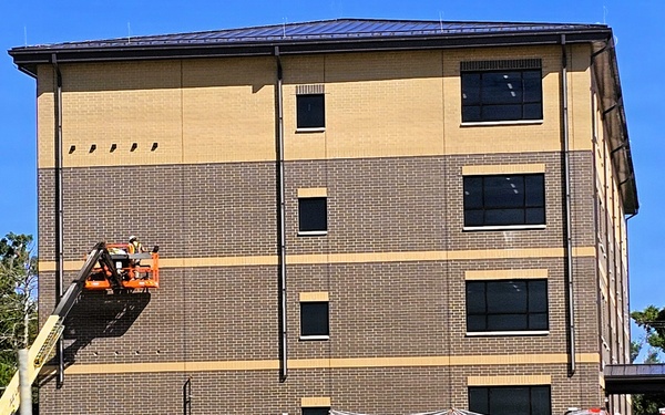 Fort McCoy Officers Quarters Project nearly 80 percent complete, remains ahead of schedule