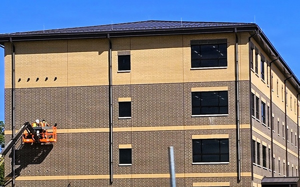 Fort McCoy Officers Quarters Project nearly 80 percent complete, remains ahead of schedule