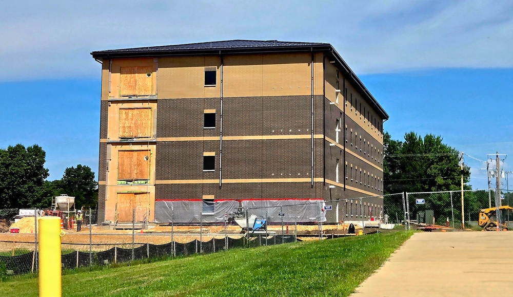 Fort McCoy Officers Quarters Project nearly 80 percent complete, remains ahead of schedule