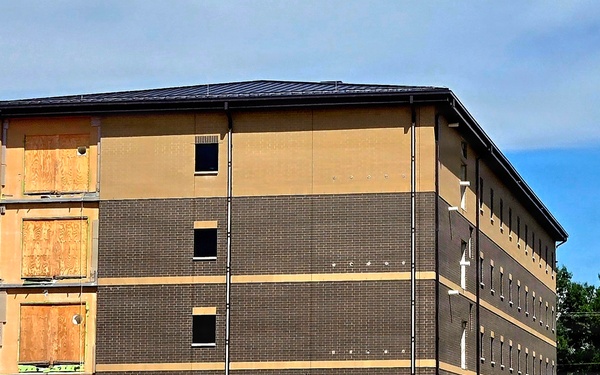 Fort McCoy Officers Quarters Project nearly 80 percent complete, remains ahead of schedule