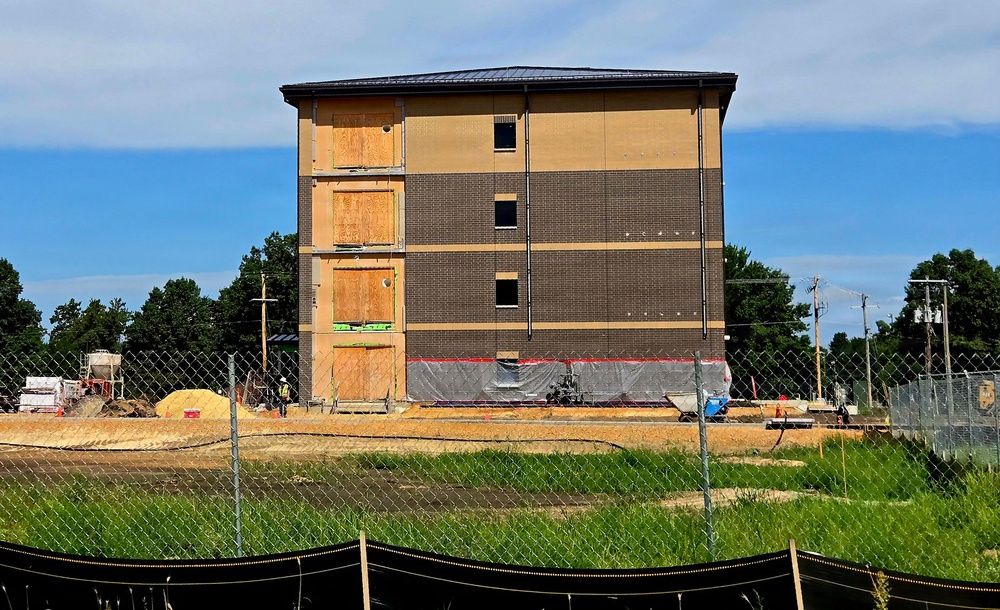 Fort McCoy Officers Quarters Project nearly 80 percent complete, remains ahead of schedule