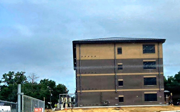 Fort McCoy Officers Quarters Project nearly 80 percent complete, remains ahead of schedule