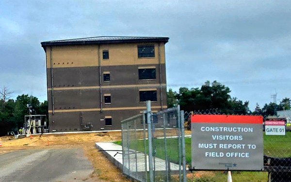 Fort McCoy Officers Quarters Project nearly 80 percent complete, remains ahead of schedule
