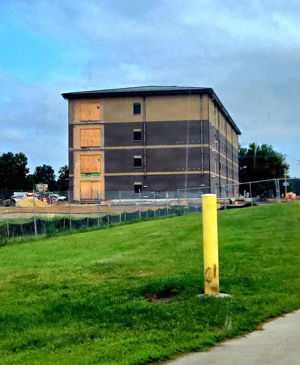 Fort McCoy Officers Quarters Project nearly 80 percent complete, remains ahead of schedule