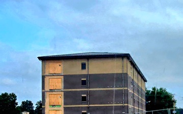 Fort McCoy Officers Quarters Project nearly 80 percent complete, remains ahead of schedule