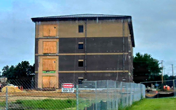 Fort McCoy Officers Quarters Project nearly 80 percent complete, remains ahead of schedule