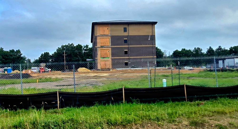 Fort McCoy Officers Quarters Project nearly 80 percent complete, remains ahead of schedule