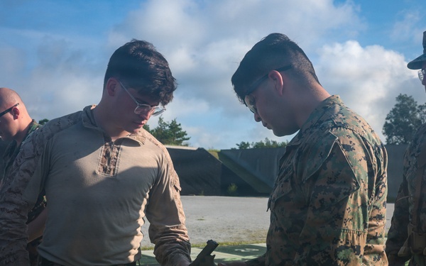 5th Air Naval Gunfire Liaison Company hosts Combat Pistol Program