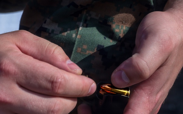 5th Air Naval Gunfire Liaison Company hosts Combat Pistol Program
