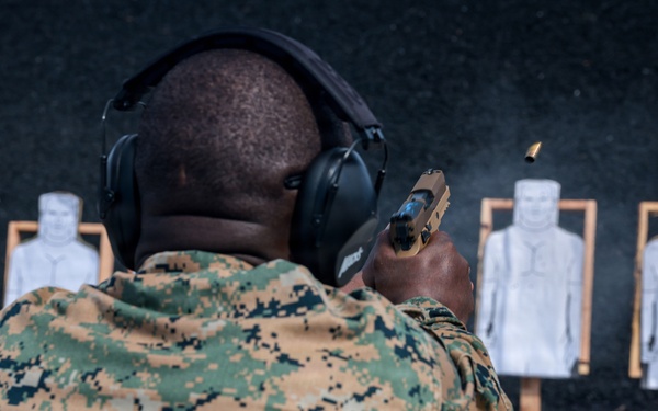 5th Air Naval Gunfire Liaison Company hosts Combat Pistol Program