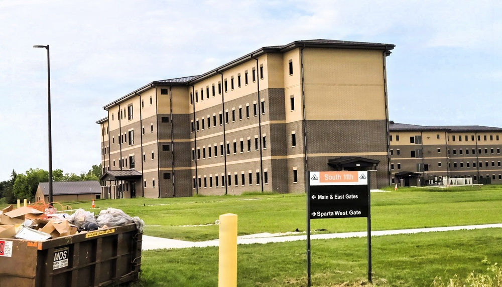 Fort McCoy’s East Barracks Project reaches 99 percent completion, nearing final turnover