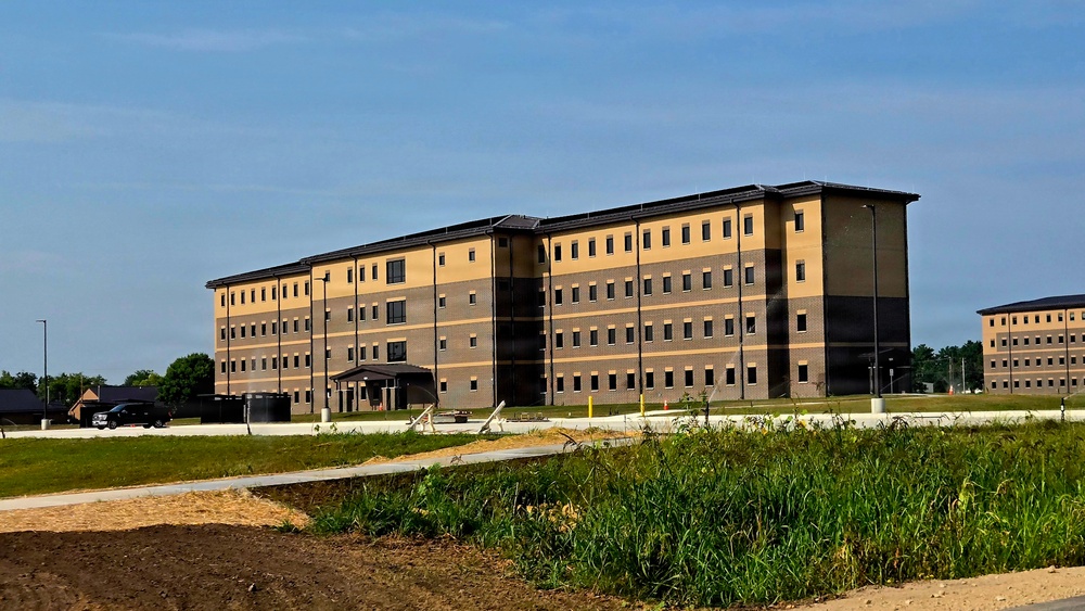 Fort McCoy’s East Barracks Project reaches 99 percent completion, nearing final turnover