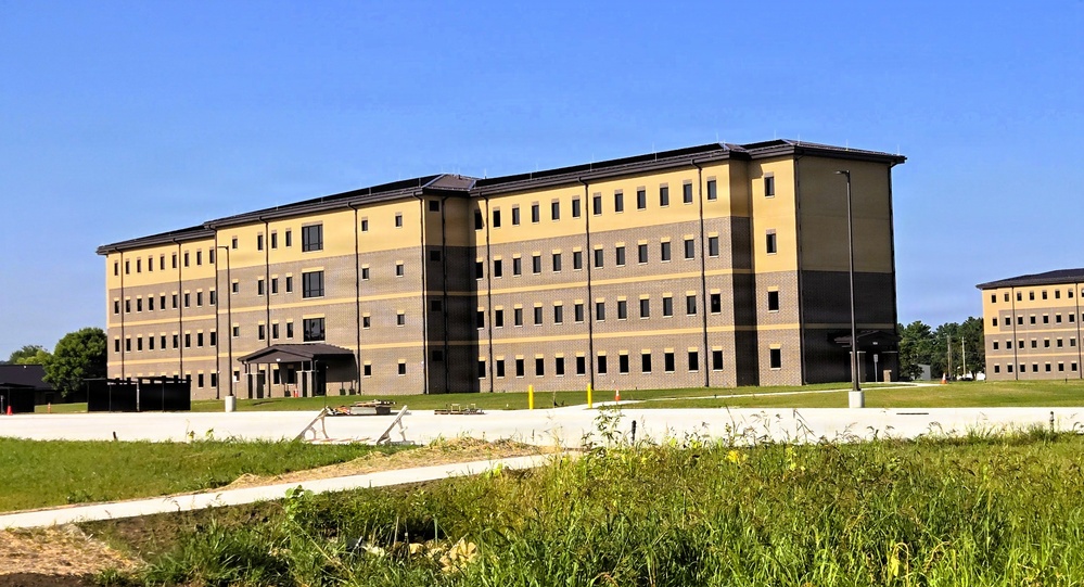 Fort McCoy’s East Barracks Project reaches 99 percent completion, nearing final turnover