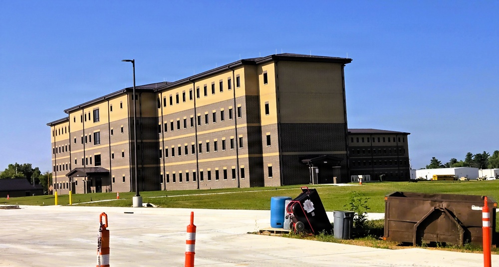 Fort McCoy’s East Barracks Project reaches 99 percent completion, nearing final turnover