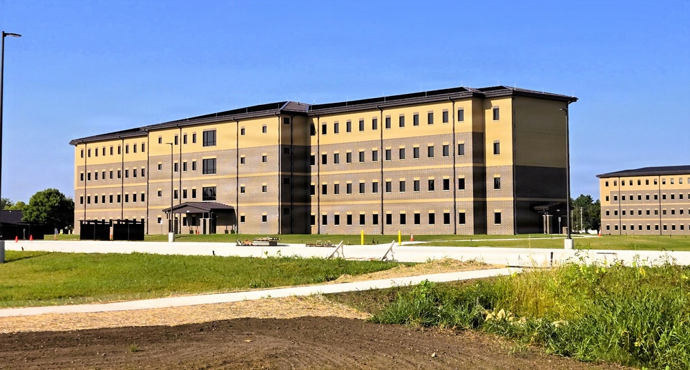 Fort McCoy’s East Barracks Project reaches 99 percent completion, nearing final turnover