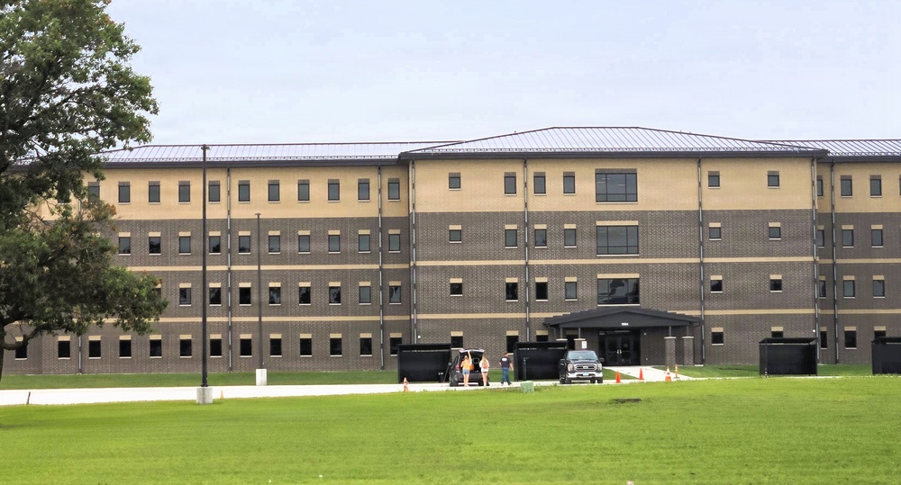 Fort McCoy’s East Barracks Project reaches 99 percent completion, nearing final turnover