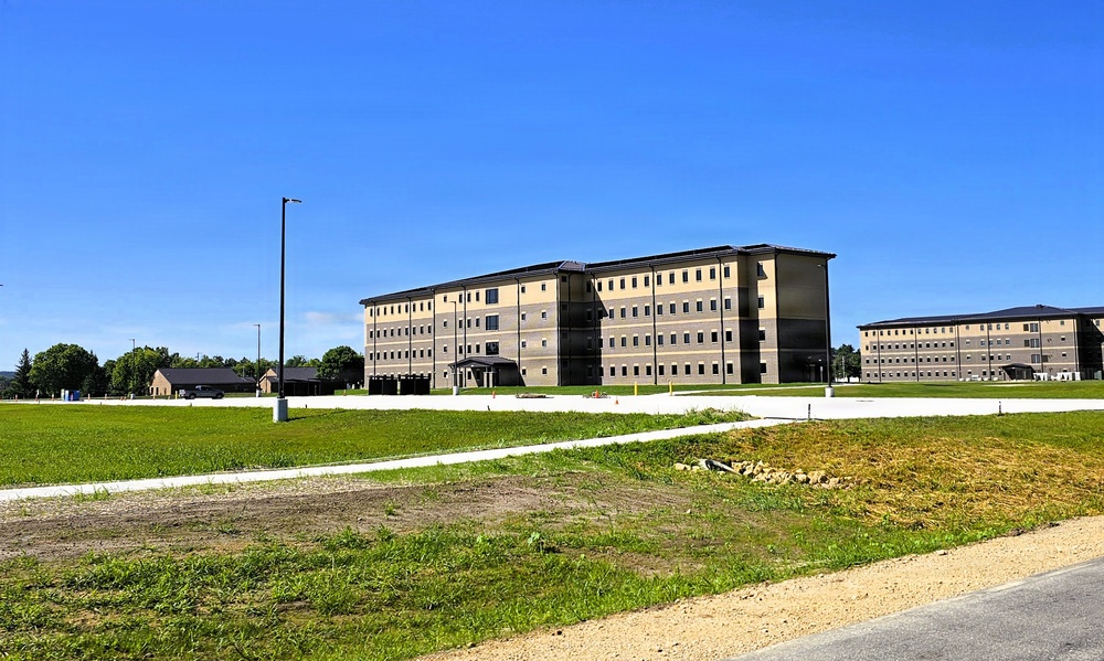 Fort McCoy’s East Barracks Project reaches 99 percent completion, nearing final turnover