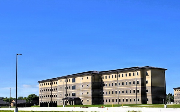 Fort McCoy’s East Barracks Project reaches 99 percent completion, nearing final turnover