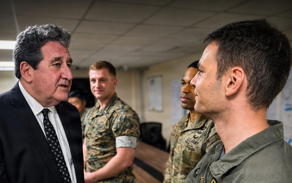 Ambassador Tipton visits Task Force Philippines