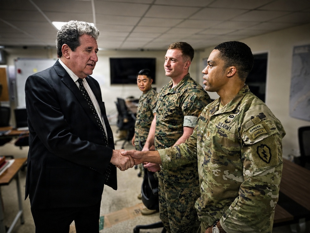Ambassador Tipton visits Task Force Philippines