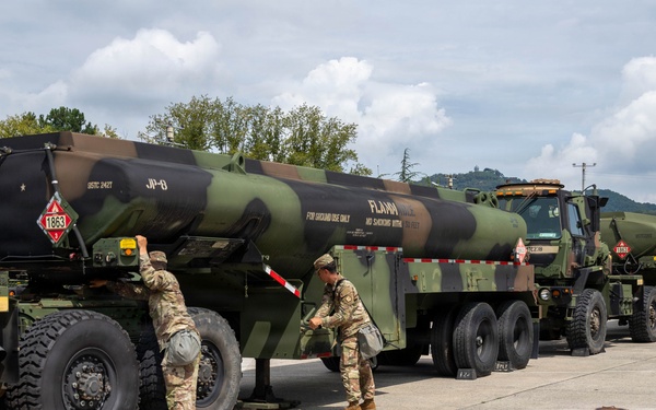 Training for Victory: 95th Trans. Co. Enhances Readiness Through Urban Assault and Mobility training