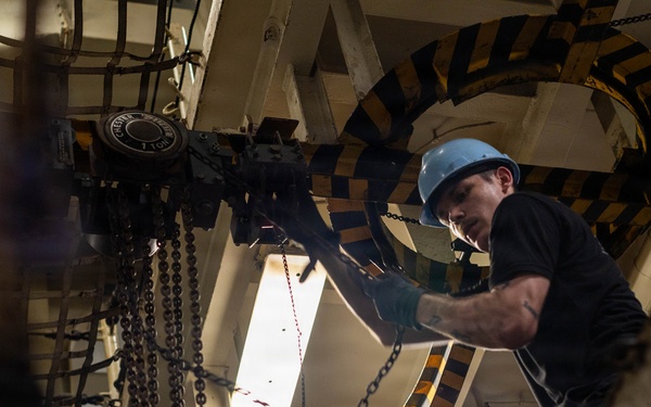 Abraham Lincoln Conducts Operations