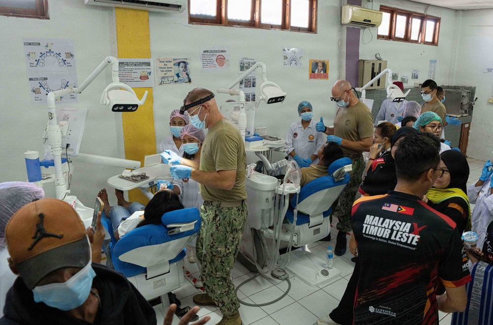 Pacific Partnership 2026 conducts dental health engagement at University of Dili dental clinic