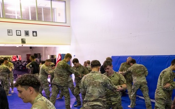 374 SFS hosts combatives training