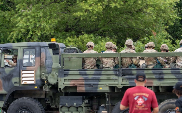 Training for Victory: 95th Trans. Co. Enhances Readiness Through Urban Assault and Mobility training