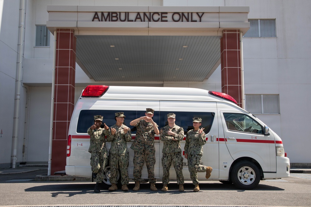 NMRTU Iwakuni EMT Course Graduation