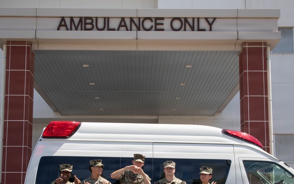 NMRTU Iwakuni EMT Course Graduation