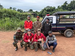 U.S. Guardian Angel Team Enabled Search for Downed Equatorial Guinea Military Helicopter