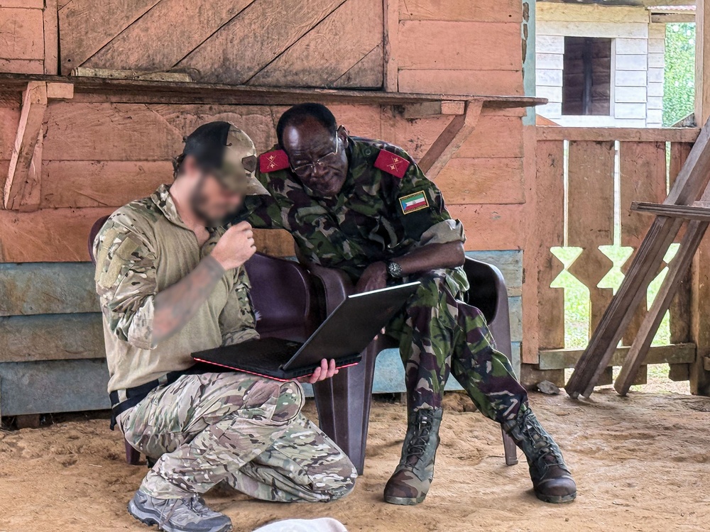 U.S. Guardian Angel Team Enabled Search for Downed Equatorial Guinea Military Helicopter