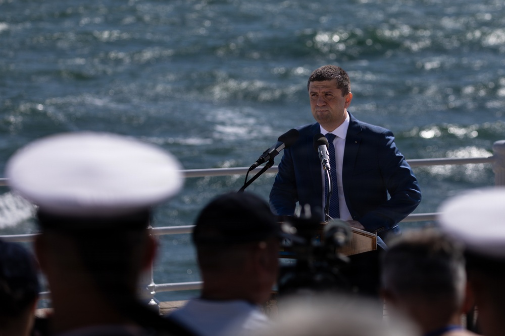 Romanian Navy Day celebrated in Constanta, Romania