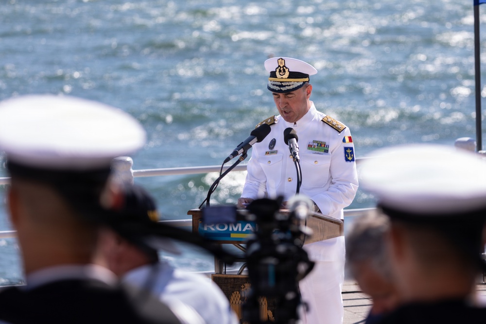 Romanian Navy Day celebrated in Constanta, Romania