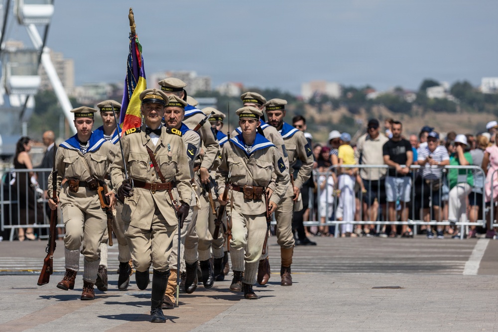 Romanian Navy Day celebrated in Constanta, Romania