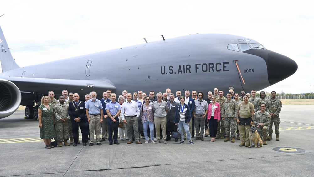 Key Leader Engagement Day provides first-hand insight into 100th ARW, 352nd SOW missions