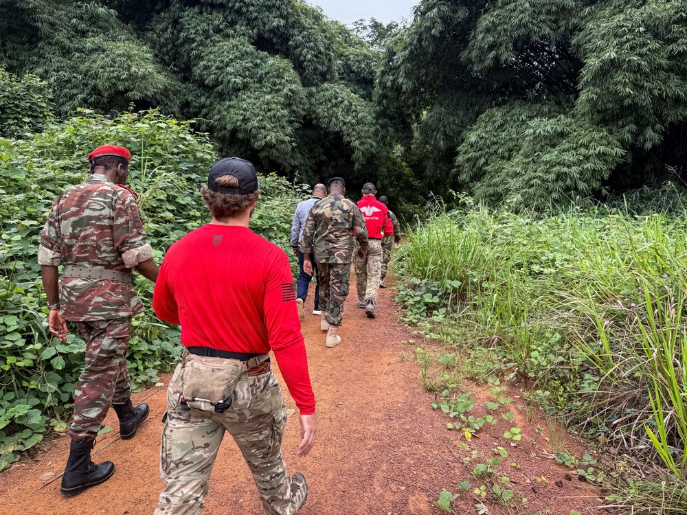 U.S. Guardian Angel Team Enabled Search for Downed Equatorial Guinea Military Helicopter
