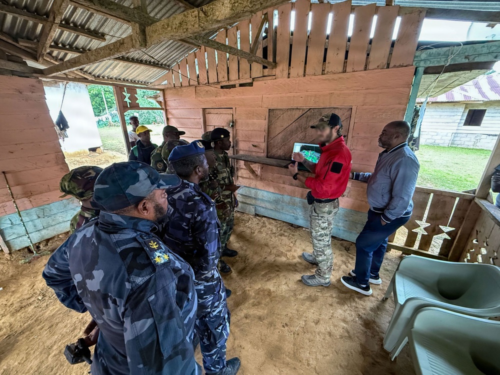 U.S. Guardian Angel Team Enabled Search for Downed Equatorial Guinea Military Helicopter