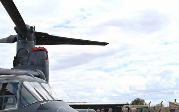 Key Leader Engagement Day provides first-hand insight into 100th ARW, 352nd SOW missions