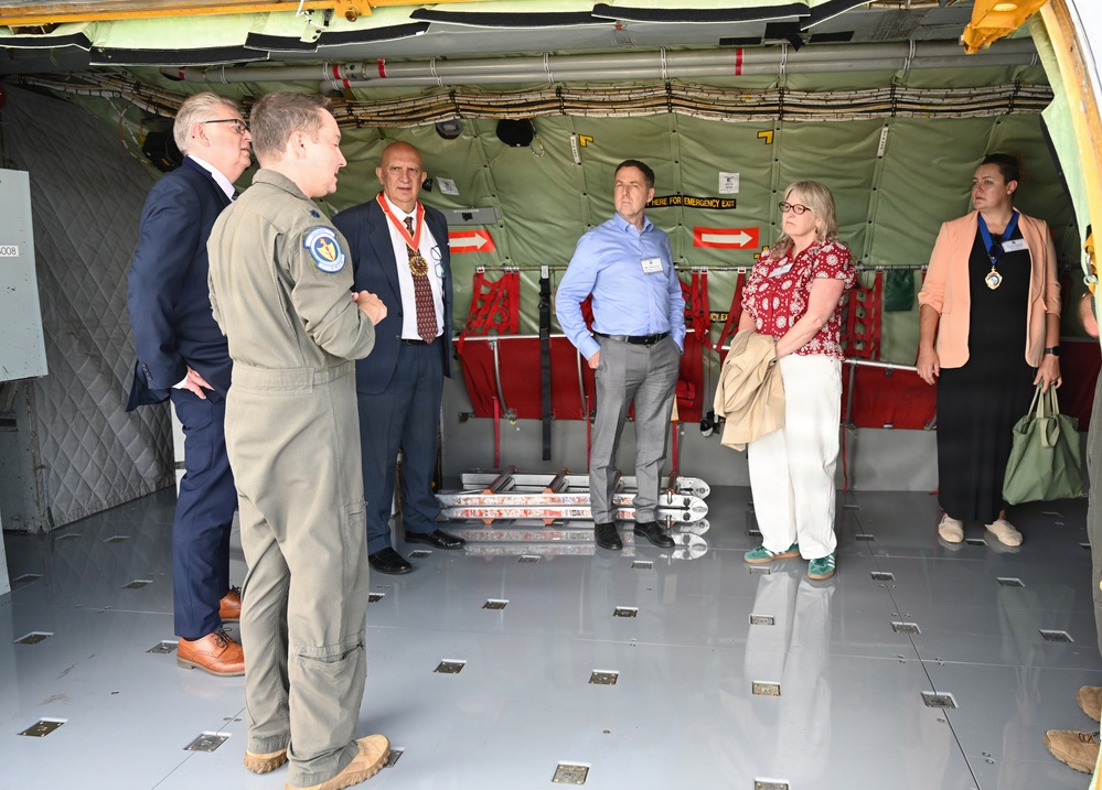 Key Leader Engagement Day provides first-hand insight into 100th ARW, 352nd SOW missions