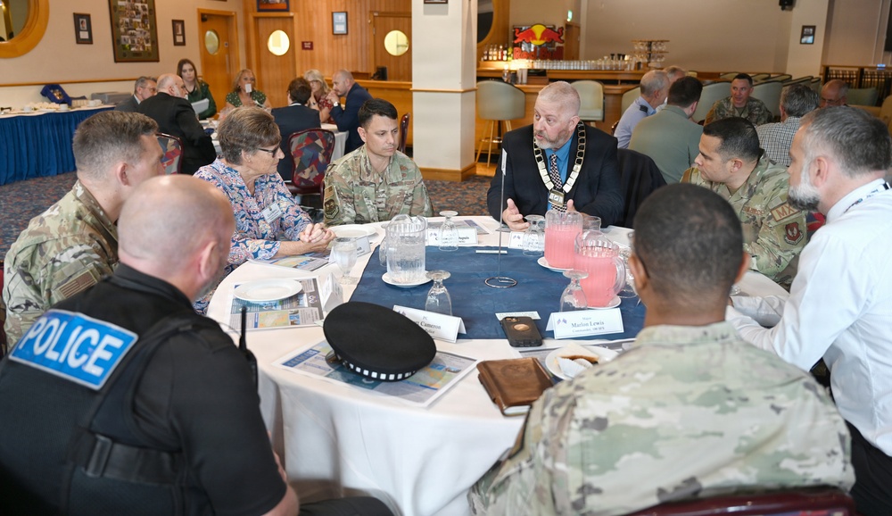 Key Leader Engagement Day provides first-hand insight into 100th ARW, 352nd SOW missions