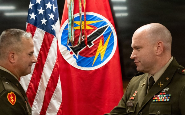 Multi-Domain Command - Europe promotes Col. Jarod Parker