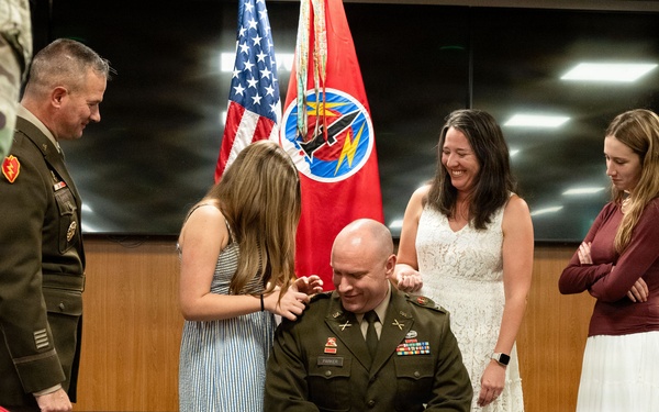 Multi-Domain Command - Europe promotes Col. Jarod Parker