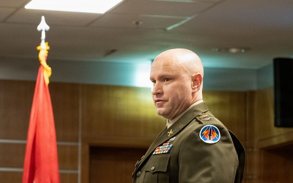 Multi-Domain Command - Europe promotes Col. Jarod Parker