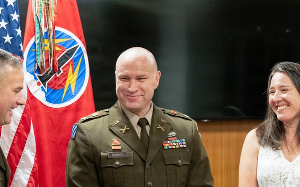 Multi-Domain Command - Europe promotes Col. Jarod Parker