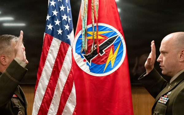 Multi-Domain Command - Europe promotes Col. Jarod Parker
