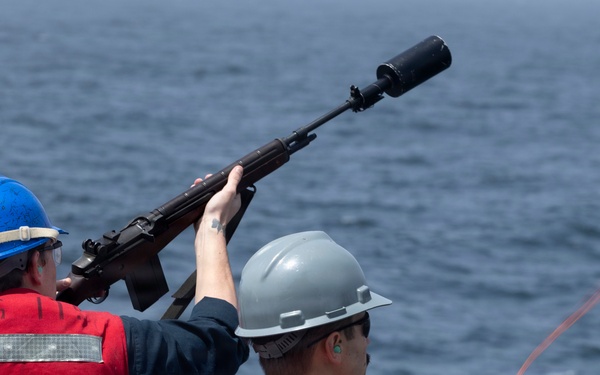 Delbert D. Black Conducts Replenishment-at-Sea with Henry J. Kaiser
