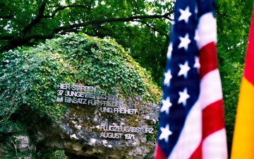 Memorial Service Held in Pegnitz for Fallen Soldiers